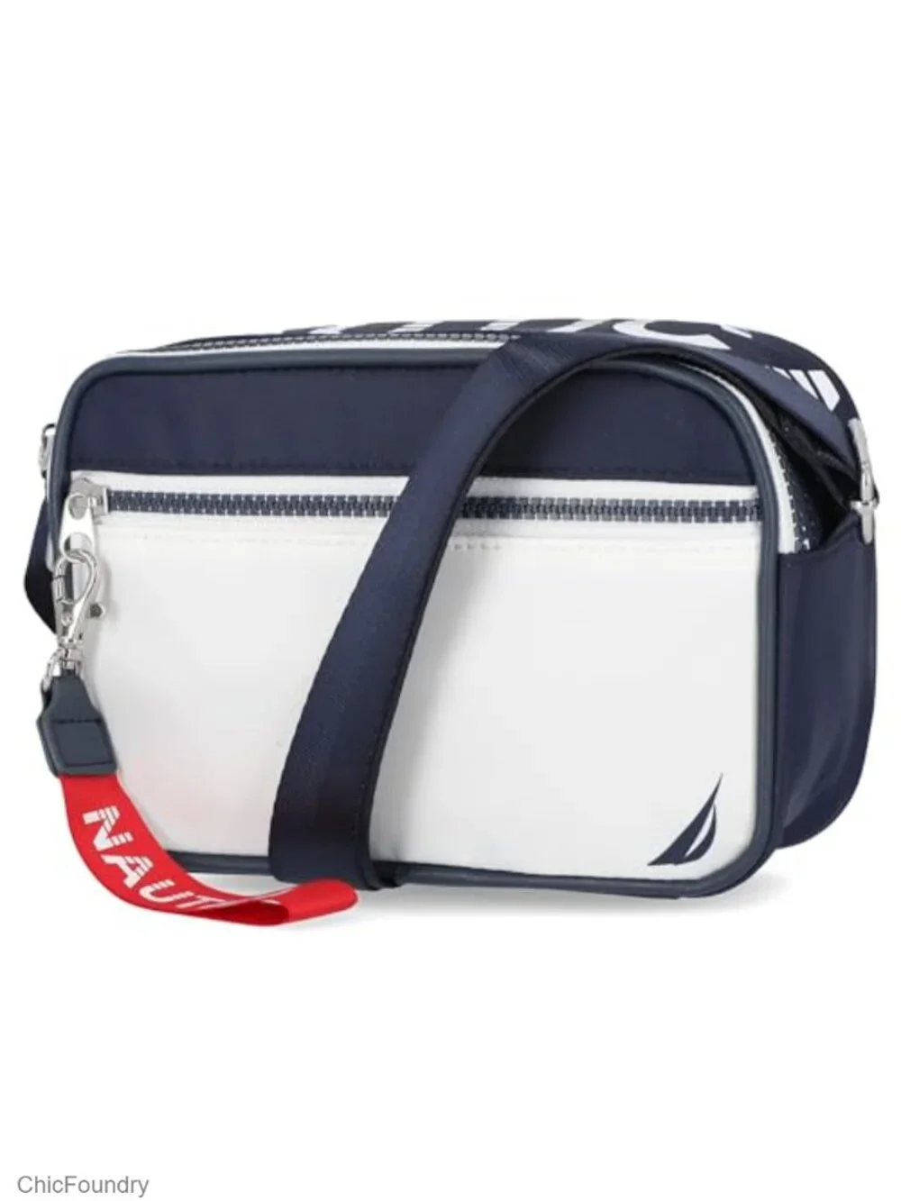 High Seas Camera Crossbody Bag with Zipper Pockets